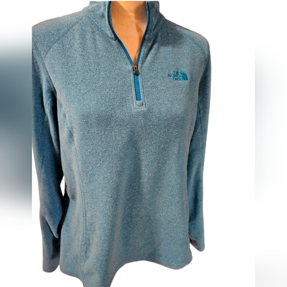 North Face fleece 3/4 zip, M - Picture 1 of 6
